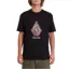Volcom Star Shields Stone Short Sleeved Basic Tees in Black